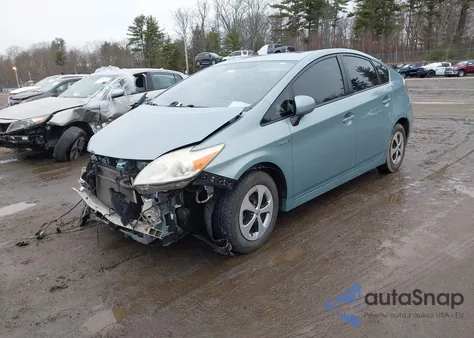 2013 Toyota Prius Three from USA, damaged, VIN JTDKN3DU6D1685436